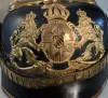 Bavarian Infantry Officers Pickelhaube with Case Visuel 5